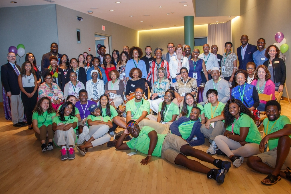 group shot from alumni of color reunion
